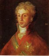 Francisco de Goya Portrait of Luis de Etruria Sweden oil painting artist